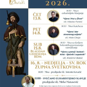 Proslava župne svetkovine sv. Roka u Luki